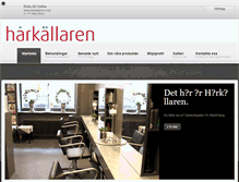 Tablet Screenshot of harkallaren.com